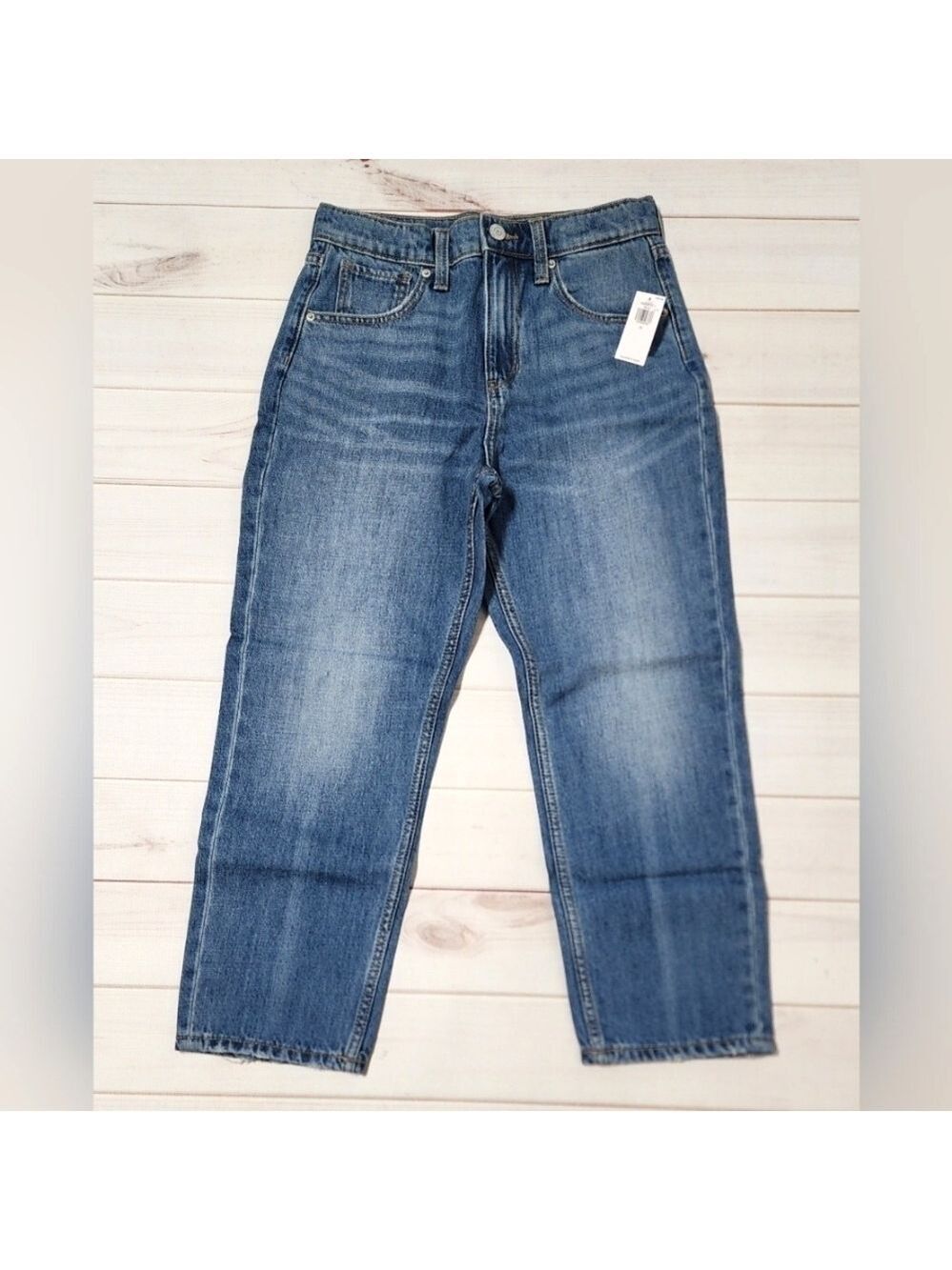 Old Navy High Rise Slouchy Straight Size 10 - New With Tags